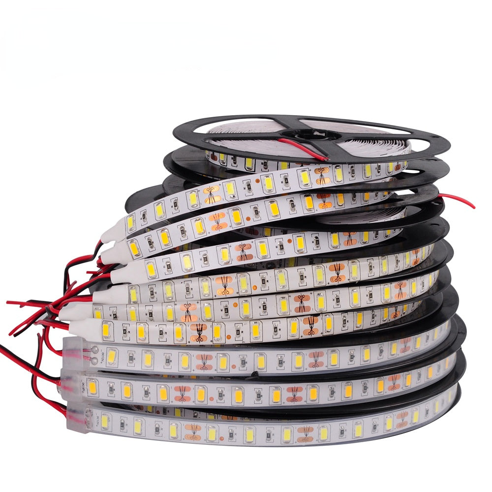 5730 5630 SMD Led Strip Light Warm Natural Cool White 5m 300 LEDs Brighter Than 5050 3528 2835 LED 12V